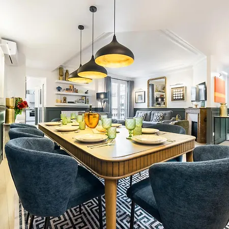 Livinparis - Luxury Ac 3 Bedrooms Opera Ii Apartment *