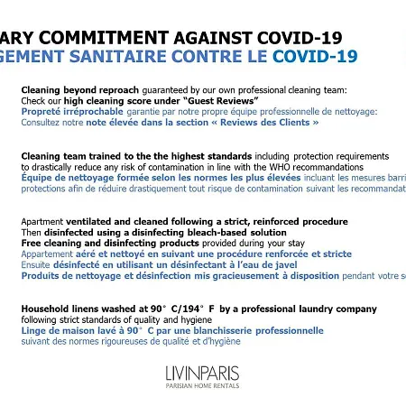 Livinparis - Luxury Ac 3 Bedrooms Opera Ii Apartmán *
